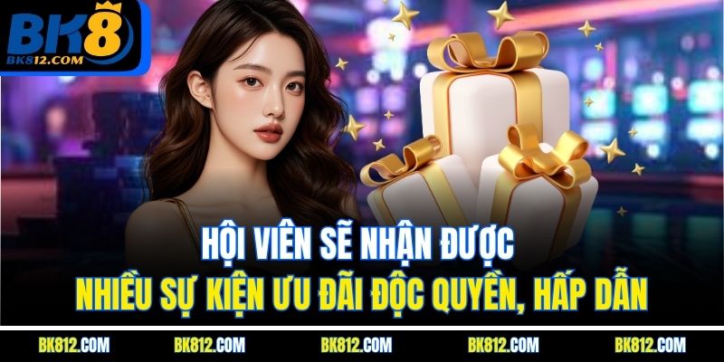 BK8 Hợp Tác F168 - Bước Tiến Chiến Lược Trong Ngành Cá Cược 5 Hội viên sẽ nhận được nhiều sự kiện ưu đãi độc quyền, hấp dẫn