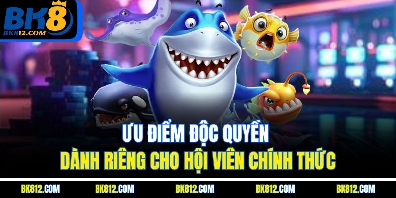 BK8 Bắn Cá - Khám Phá Trải Nghiệm Game Đổi Thưởng Đỉnh Cao 5 Ưu điểm độc quyền dành riêng cho hội viên chính thức